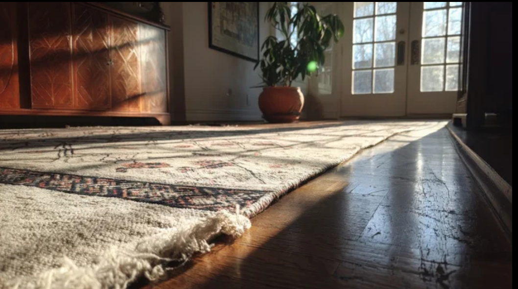 Motifs traditionnels d’un tapis d’Orient